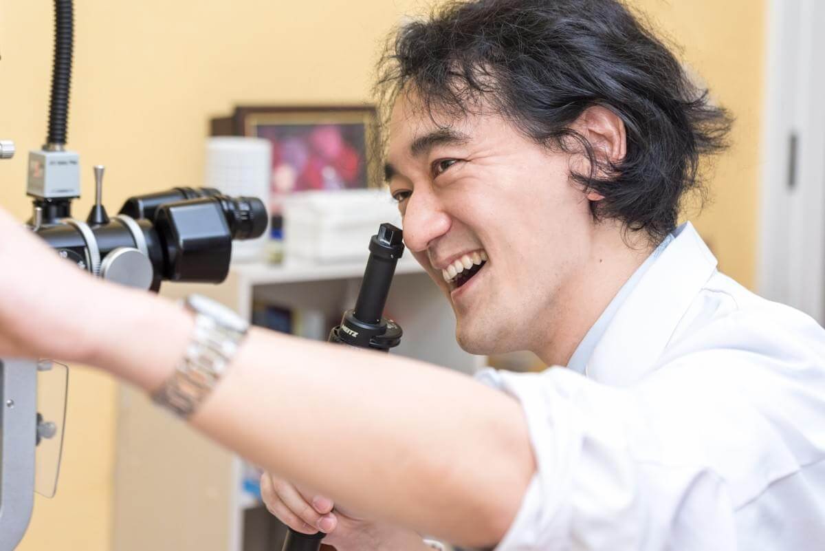 English たける眼科 福岡市早良区 高取商店街[西新駅／藤崎駅]